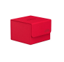Ultimate Guard - Deck Box Sidewinder 133+ XenoSkin monocolore - Rouge