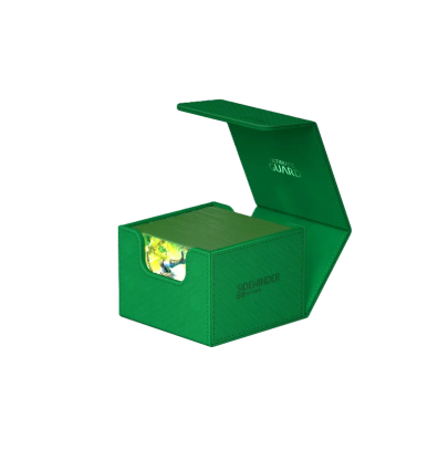 Ultimate Guard - Deck Box Sidewinder 133+ XenoSkin monocolore - Vert