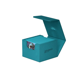 Ultimate Guard - Deck Box Sidewinder 133+ XenoSkin monocolore - Petrole