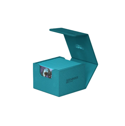 Ultimate Guard - Deck Box Sidewinder 133+ XenoSkin monocolore - Petrole