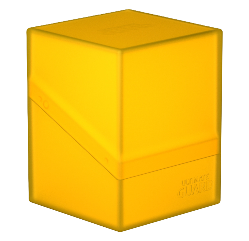 Ultimate Guard - Boulder 100+ deck case - Ambre Ultimate Guard - Boulder 100+ deck case - Ambre