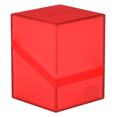 Ultimate Guard - Boulder 100+ deck case - Rubis