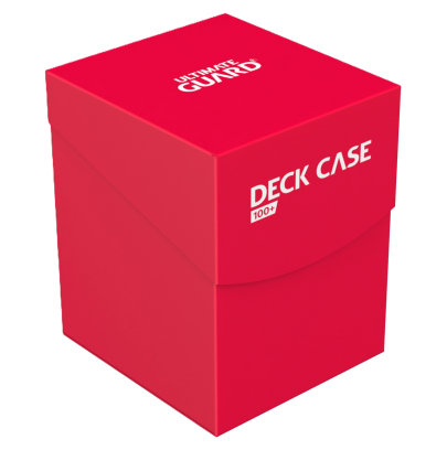 Ultimate Guard - Deck case 100+ standard  - Red