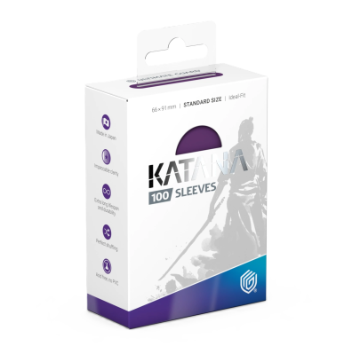 Ultimate Guard 100 Pochettes Katana Sleeves Taille Standard – Iris Bloom