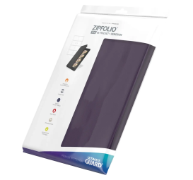 Ultimate Guard Zipfolio 320 – 16-Pocket Xenoskin – Violet