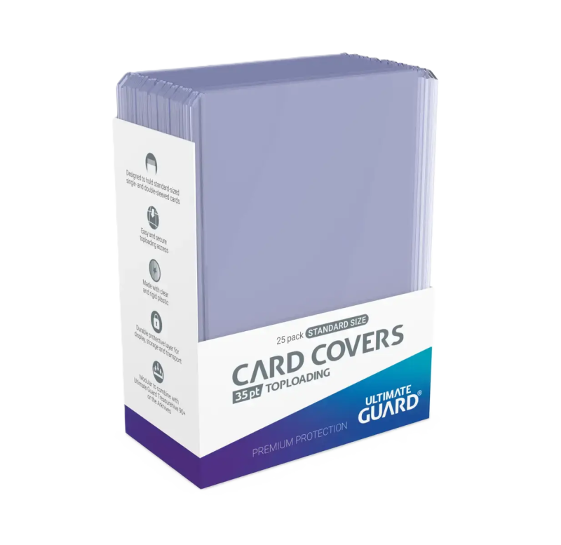 Ultimate Guard Card Covers Toploading 35pt – Transparent (Pack de 25) Ultimate Guard Card Covers Toploading 35pt – Transparent (Pack de 25)