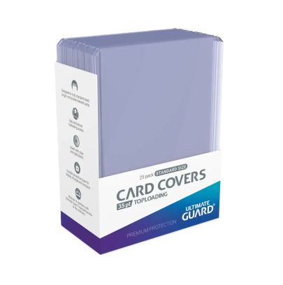 Ultimate Guard Card Covers Toploading 35pt – Transparent (Pack de 25)