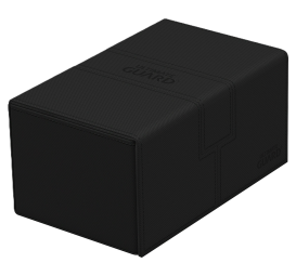 Ultimate Guard - Twin Flip'n Tray 160+ XenoSkin monocolore - Noir