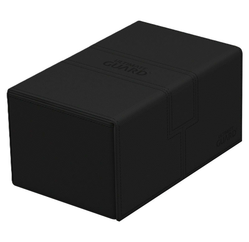 Ultimate Guard - Twin Flip'n Tray 160+ XenoSkin monocolore - Noir Ultimate Guard - Twin Flip'n Tray 160+ XenoSkin monocolore - Noir