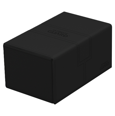 Ultimate Guard - Twin Flip'n Tray 160+ XenoSkin monocolore - Noir