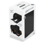 Ultimate Guard - Twin Flip'n Tray 160+ XenoSkin monocolore - Noir Ultimate Guard - Twin Flip'n Tray 160+ XenoSkin monocolore - Noir