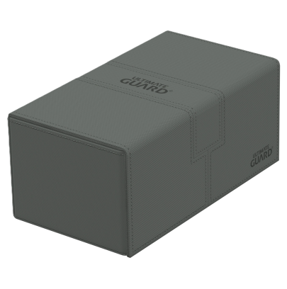 Ultimate Guard - Twin Flip'n Tray 200+ XenoSkin monocolore - Gris