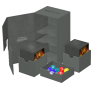 Ultimate Guard - Twin Flip'n Tray 200+ XenoSkin monocolore - Gris Ultimate Guard - Twin Flip'n Tray 200+ XenoSkin monocolore - Gris