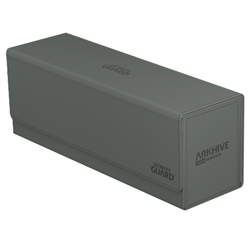 Ultimate Guard - Arkhive 400+ XenoSkin monocolore - Gris Ultimate Guard - Arkhive 400+ XenoSkin monocolore - Gris