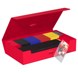 Ultimate Guard - Omnihive 1000+ XenoSkin monocolore - Rouge