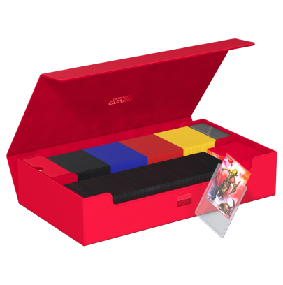 Ultimate Guard - Omnihive 1000+ XenoSkin monocolore - Rouge