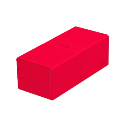 Ultimate Guard - Twin Flip'n Tray 260+ XenoSkin monocolore - Rouge