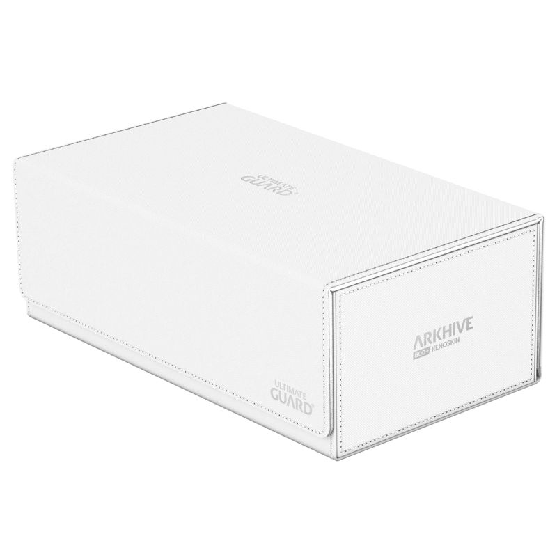 Ultimate Guard - Arkhive 800+ XenoSkin monocolore - Blanc Ultimate Guard - Arkhive 800+ XenoSkin monocolore - Blanc