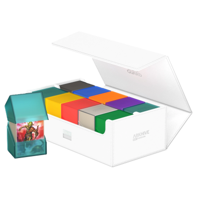 Ultimate Guard - Arkhive 800+ XenoSkin monocolore - Blanc