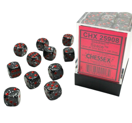 Chessex Speckled Space 12 mm D6 – Lot de 36 (CHX 25908)