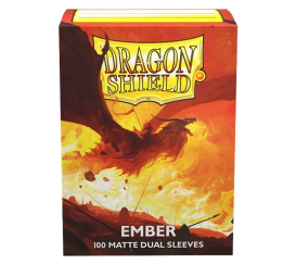 DragonShield Standard Dual Matte Sleeves – Ember