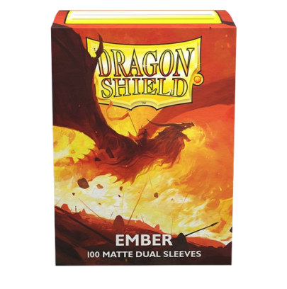 DragonShield Standard Dual Matte Sleeves – Ember