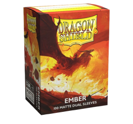 DragonShield Standard Dual Matte Sleeves – Ember