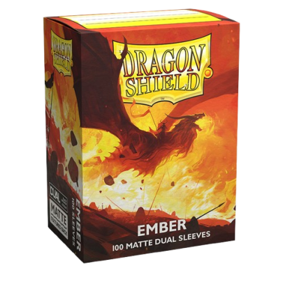 DragonShield Standard Dual Matte Sleeves – Ember