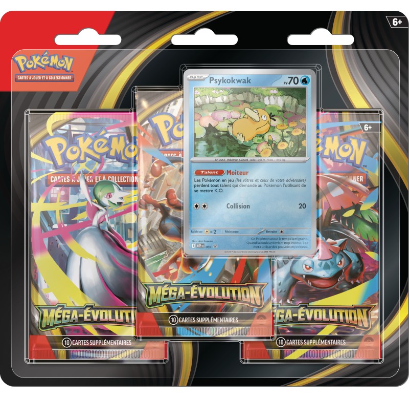Pokemon TCG - Blister Psykokwak - Français - ME1 - Mega Evolution