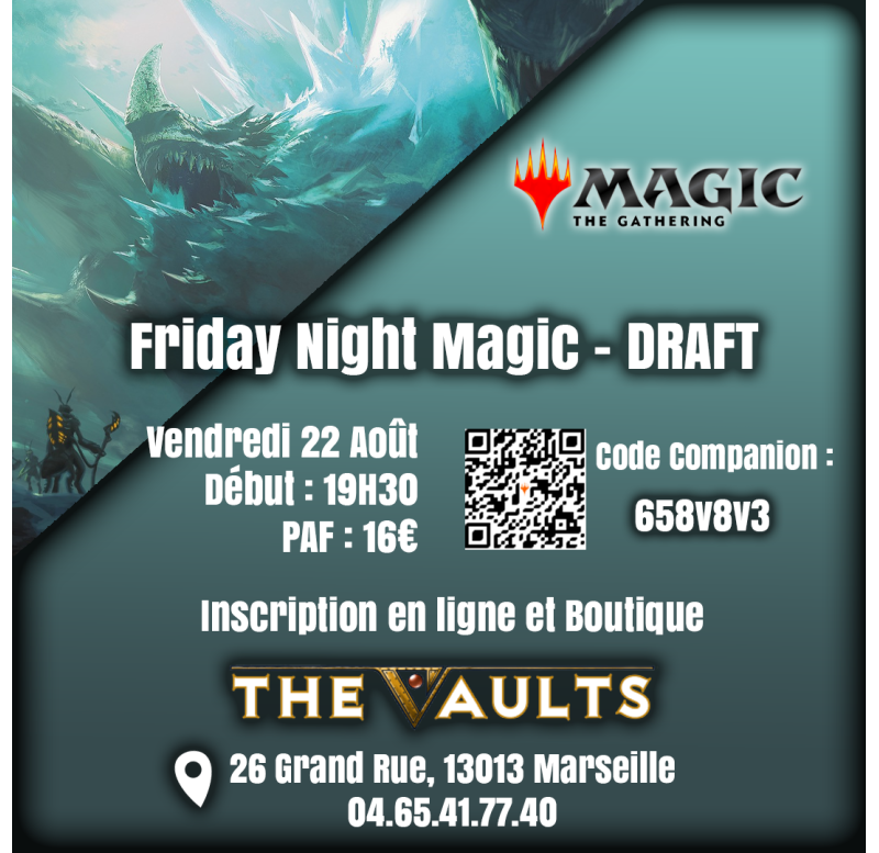 Friday Night Magic - DRAFT - Ven 22 Août 25