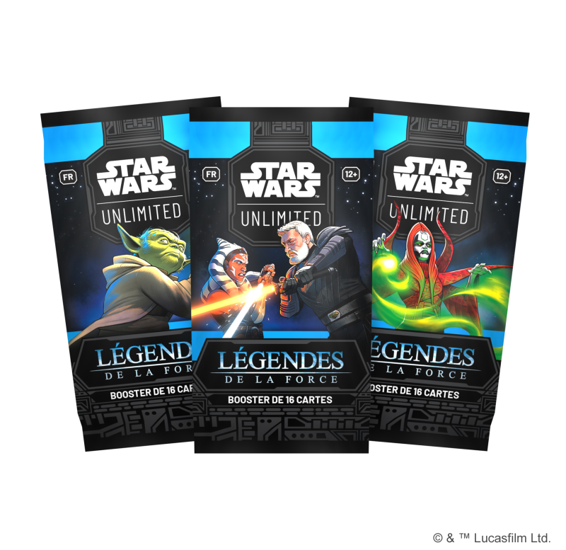 Star Wars : Unlimited - Booster - Français - Set 5 : Légendes de la Force Star Wars : Unlimited - Booster - Français - Set 5 : Légendes de la Force