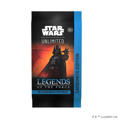 Star Wars : Unlimited - Carbonite Booster - Anglais - Set 5 : Legends of the Force