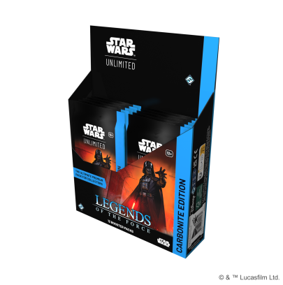 Star Wars : Unlimited - Display Carbonite - Anglais - Set 5 : Legends of the force