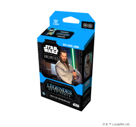 Star Wars : Unlimited - Deck de démarrage Qui-Gon Jinn - Francais - Set 5 : Légendes de la Force