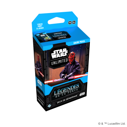 Star Wars : Unlimited - Deck de démarrage Dark Maul - Francais - Set 5 : Légendes de la Force