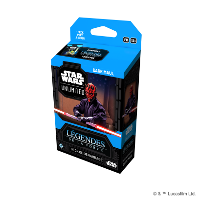 Star Wars : Unlimited - Deck de démarrage Dark Maul - Francais - Set 5 : Légendes de la Force
