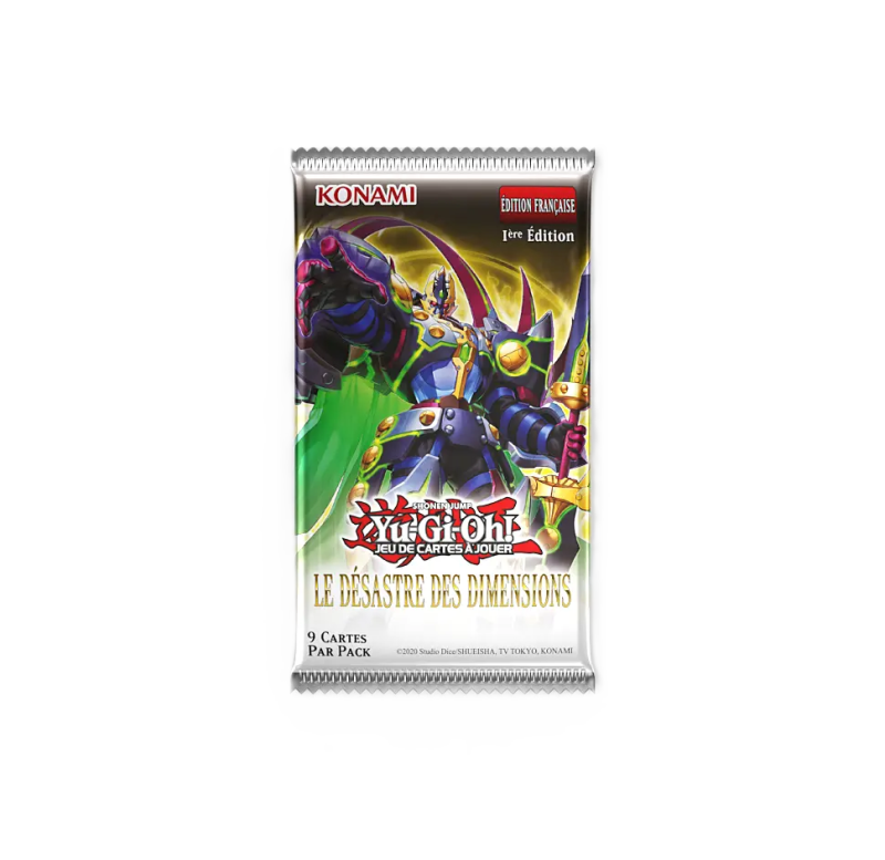 Yu-Gi-Oh! TCG - Booster - Français - Désastre des dimensions Yu-Gi-Oh! TCG - Booster - Français - Désastre des dimensions