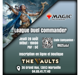 League Duel Commander - Jeu 28 Août 25