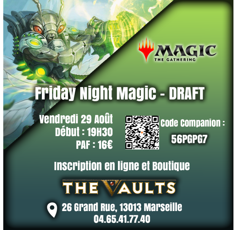 Friday Night Magic - DRAFT - Ven 29 Août 25