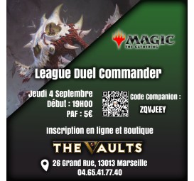 League Duel Commander - Jeu 4 Septembre 25
