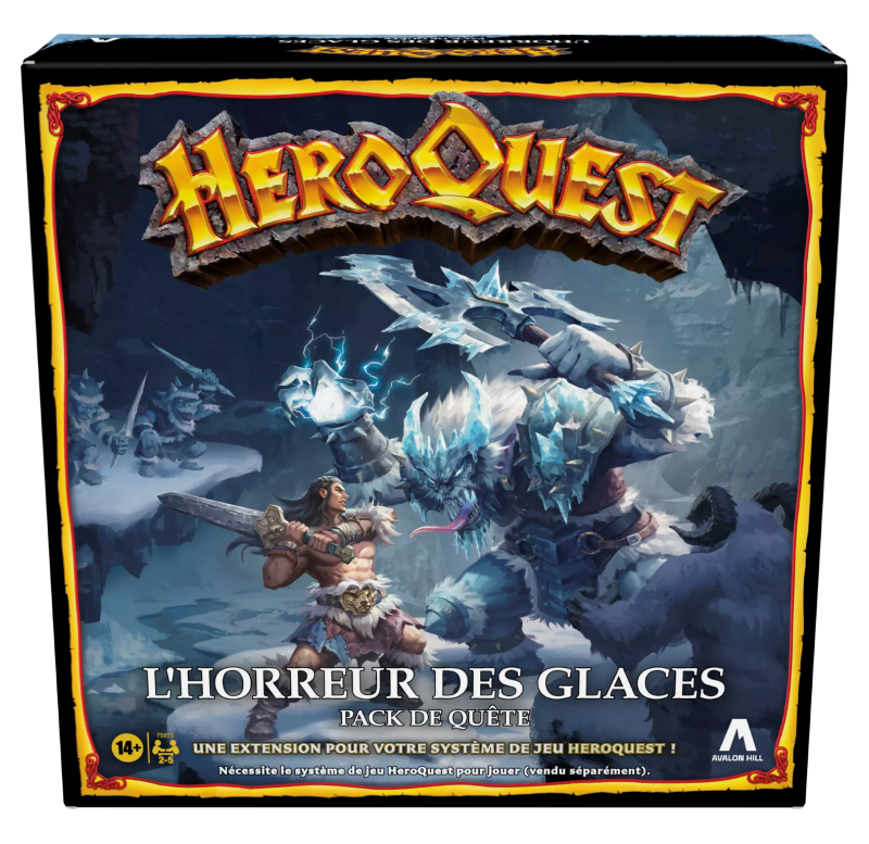 HEROQUEST : EXTENSION L'HORREURS DES GLACES HEROQUEST : EXTENSION L'HORREURS DES GLACES