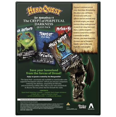 HEROQUEST : EXTENSION LA CRYPTE DE L'OBSCURITE ETERNELLE