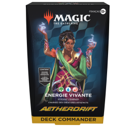 Aetherdrift - Commander deck - Français - Energie vivante