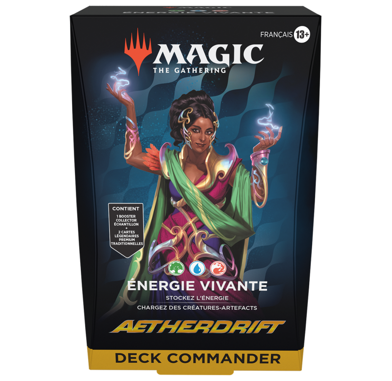Aetherdrift - Commander deck - Français - Energie vivante