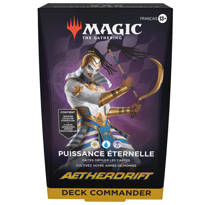 Aetherdrift - Commander deck - Français - Puissance éternelle