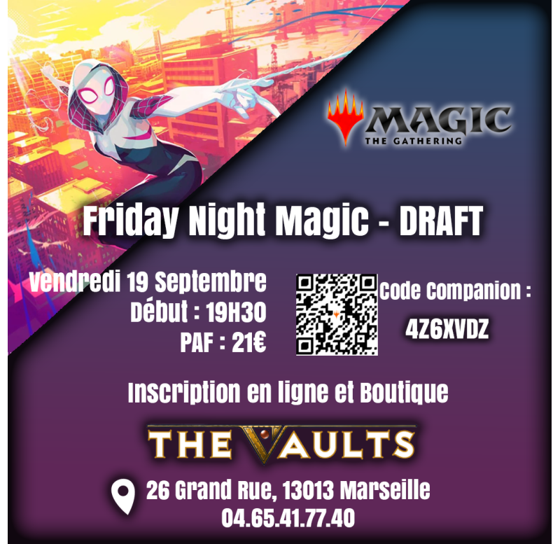 Friday Night Magic - DRAFT - Ven 19 Septembre 25