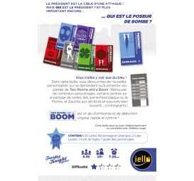 TWO ROOM AND A BOOM (BLUE)