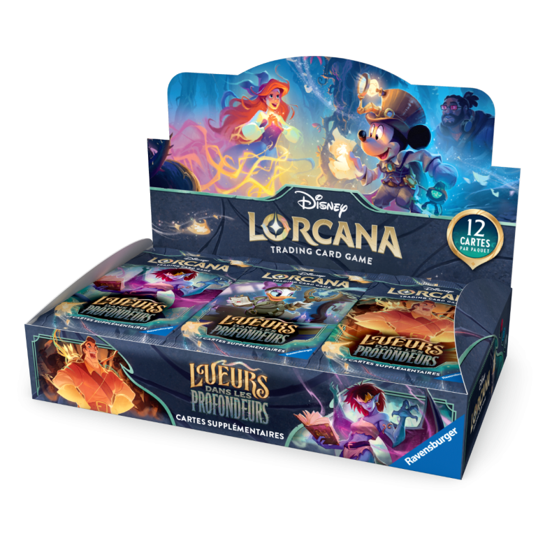 Disney : Lorcana TCG - Display - Français - Set 10 - Lueurs dans les Profondeurs