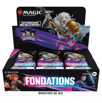 Magic : Fondation - Display booster de jeu - Français