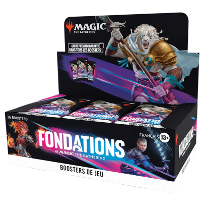 Magic : Fondation - Display booster de jeu - Français
